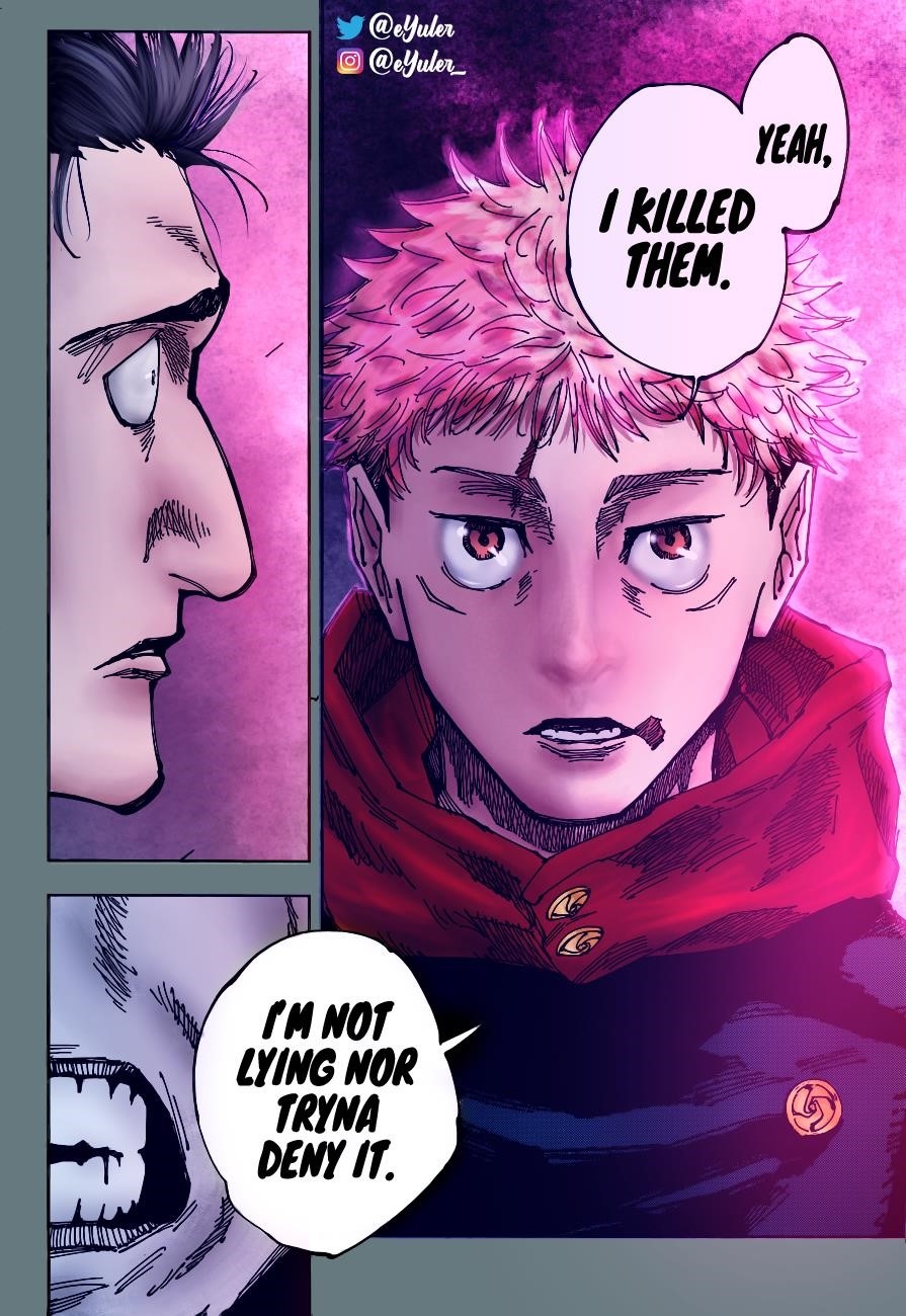 JUJUTSU KAISEN Chapter 165 - Page 21 in English