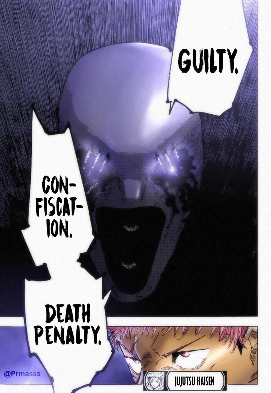 JUJUTSU KAISEN Chapter 165 - Page 22 in English