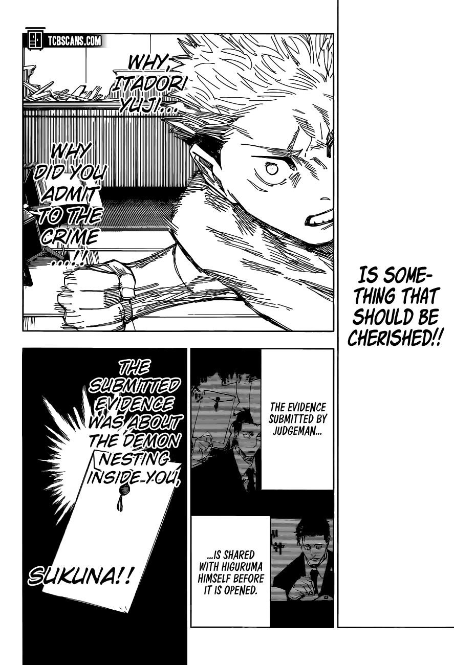 JUJUTSU KAISEN Chapter 166 - Page 12 in English