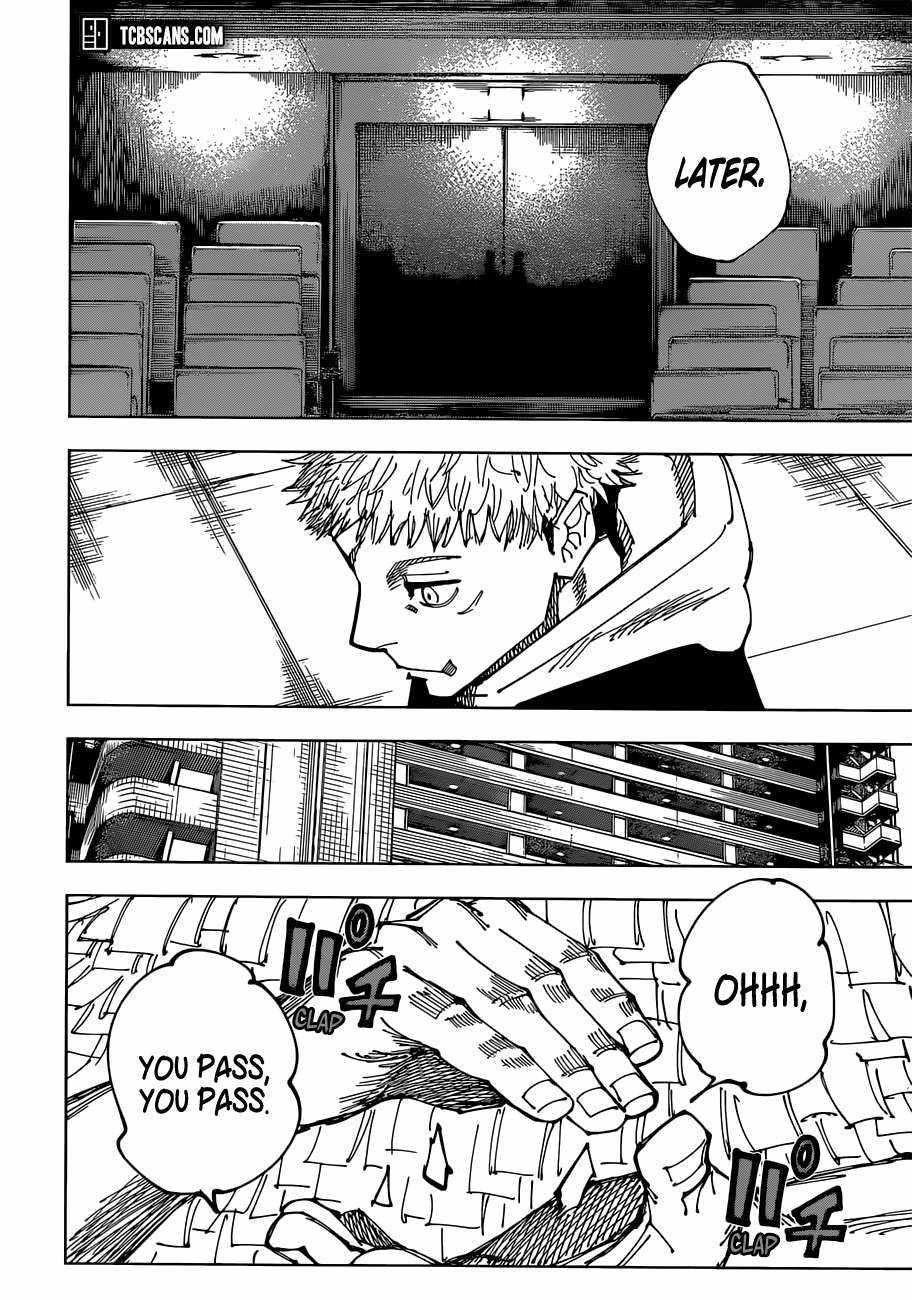 JUJUTSU KAISEN Chapter 167 - Page 4 in English