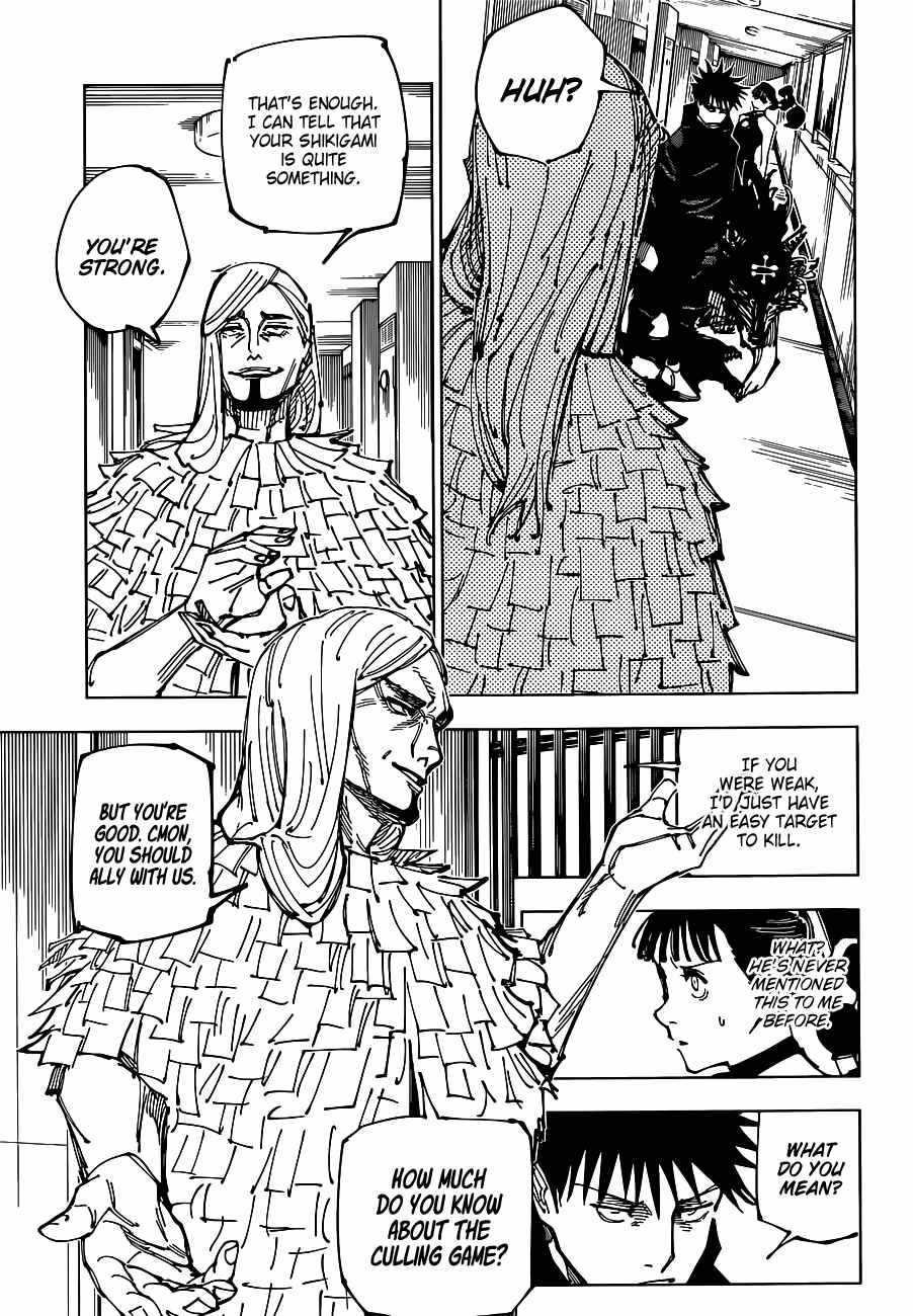 JUJUTSU KAISEN Chapter 167 - Page 5 in English
