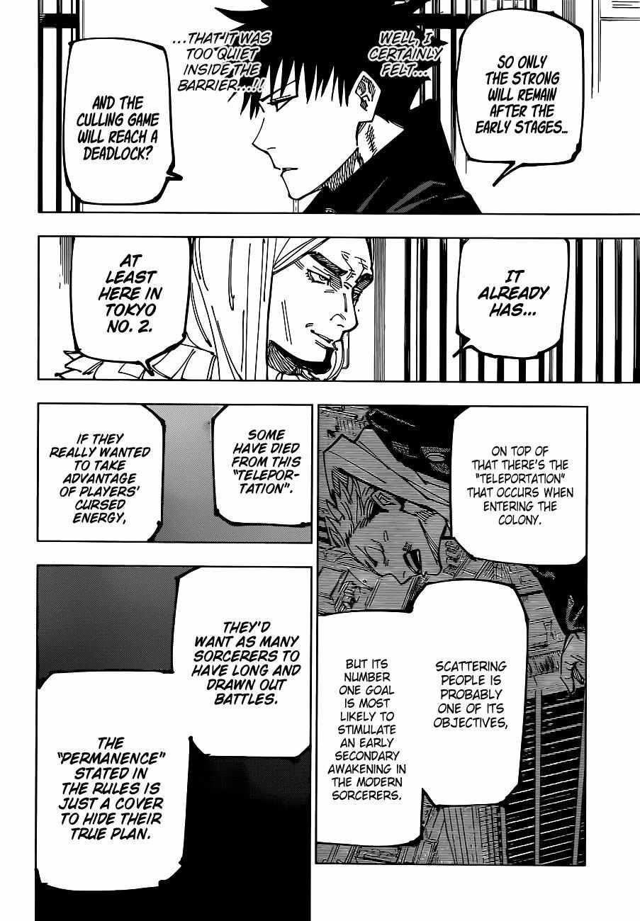 JUJUTSU KAISEN Chapter 167 - Page 8 in English