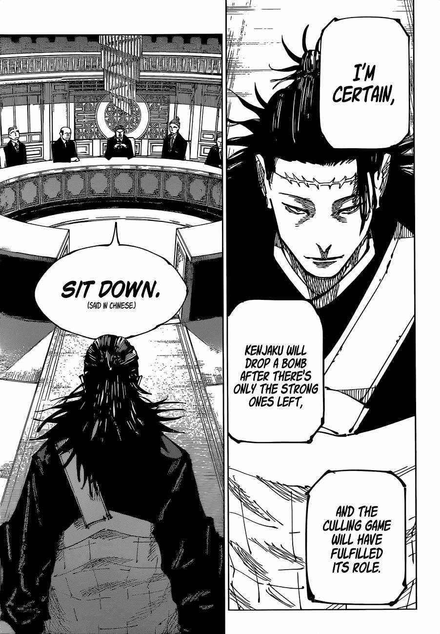JUJUTSU KAISEN Chapter 167 - Page 9 in English