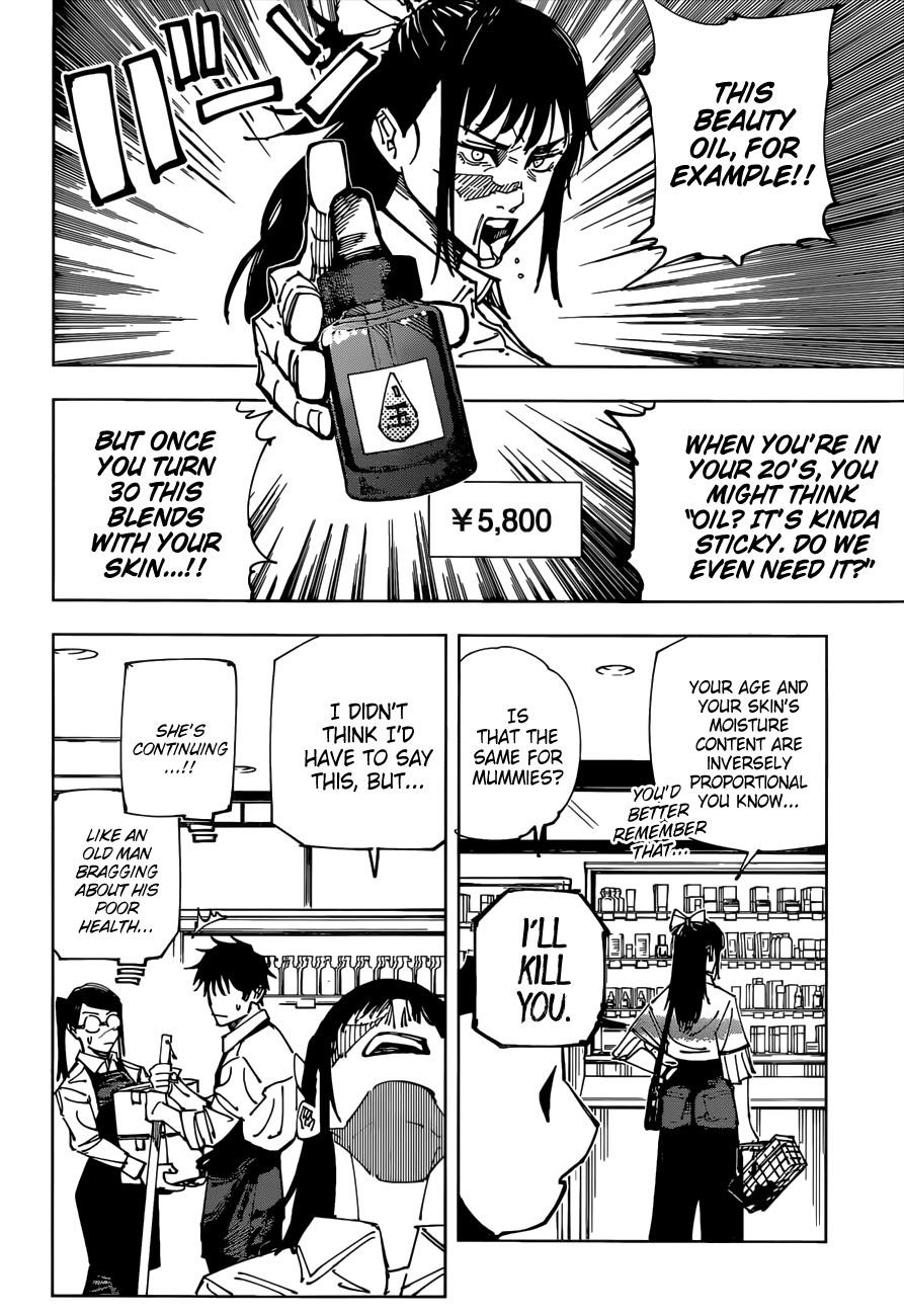 JUJUTSU KAISEN Chapter 168.5 - Page 6 in English