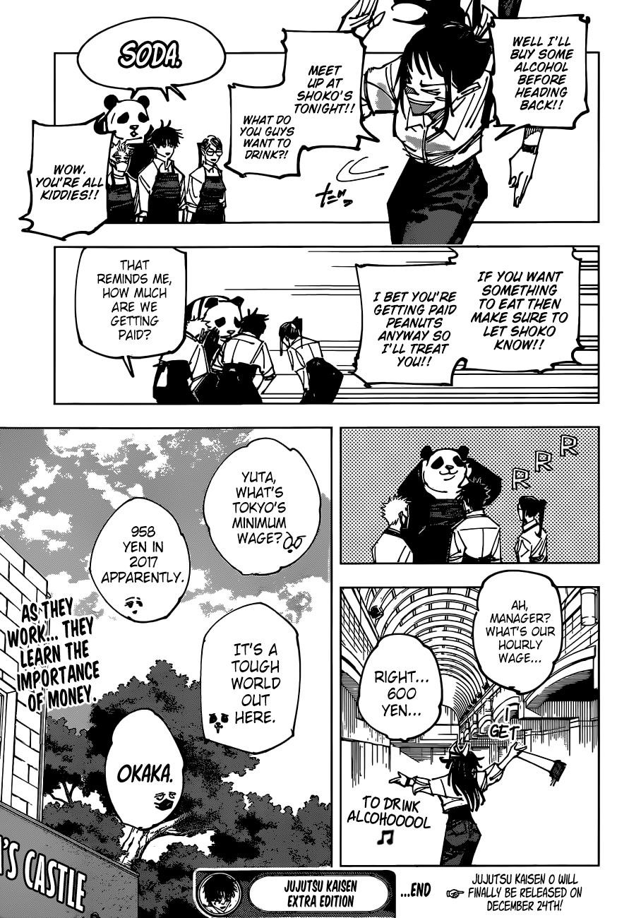JUJUTSU KAISEN Chapter 168.5 - Page 9 in English