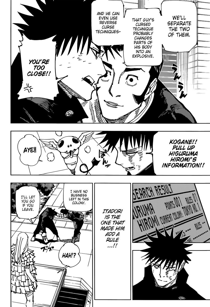 JUJUTSU KAISEN Chapter 169 - Page 10 in English