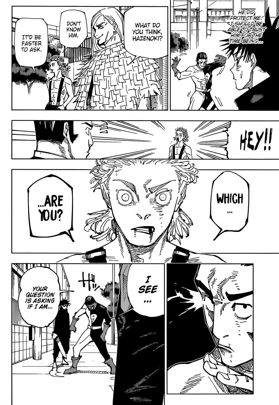 JUJUTSU KAISEN Chapter 169 - Page 3 in English