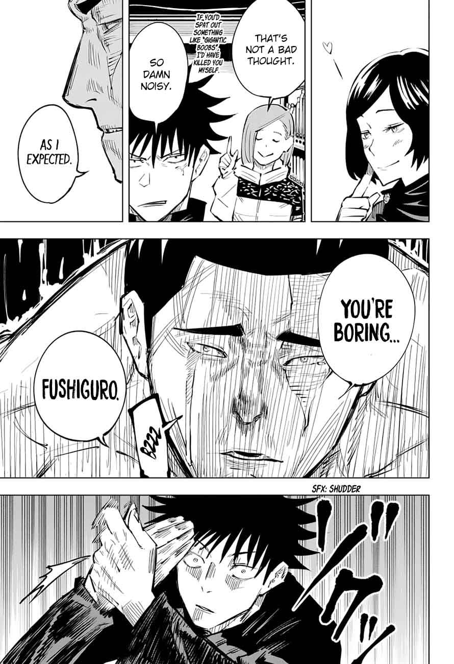 JUJUTSU KAISEN Chapter 17 - Page 5 in English