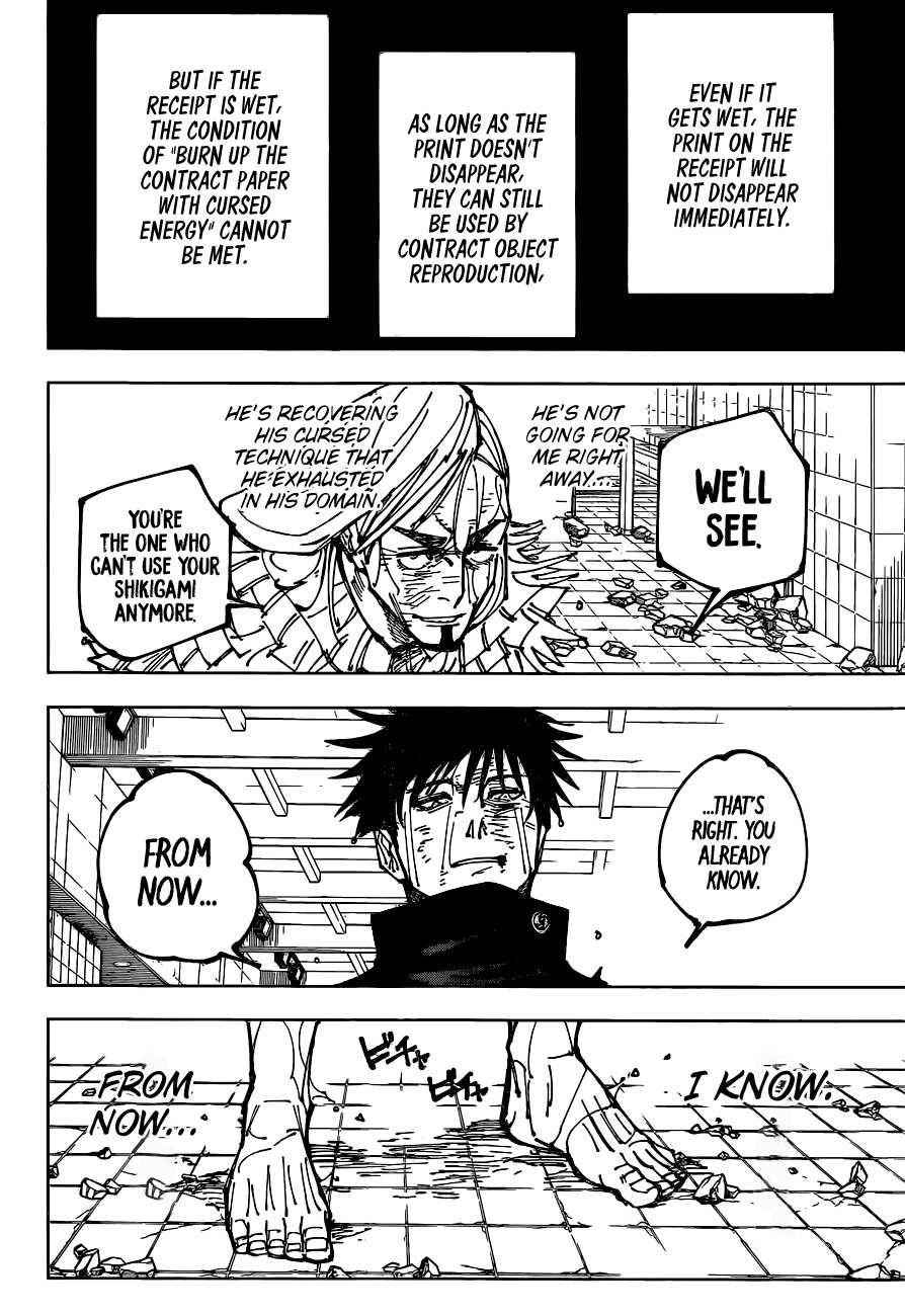 JUJUTSU KAISEN Chapter 172 - Page 12 in English
