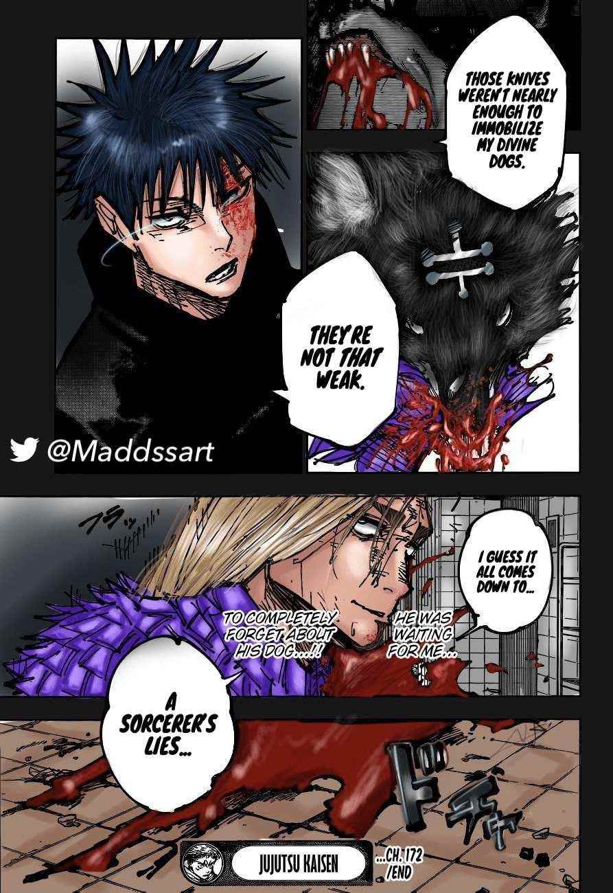 JUJUTSU KAISEN Chapter 172 - Page 20 in English