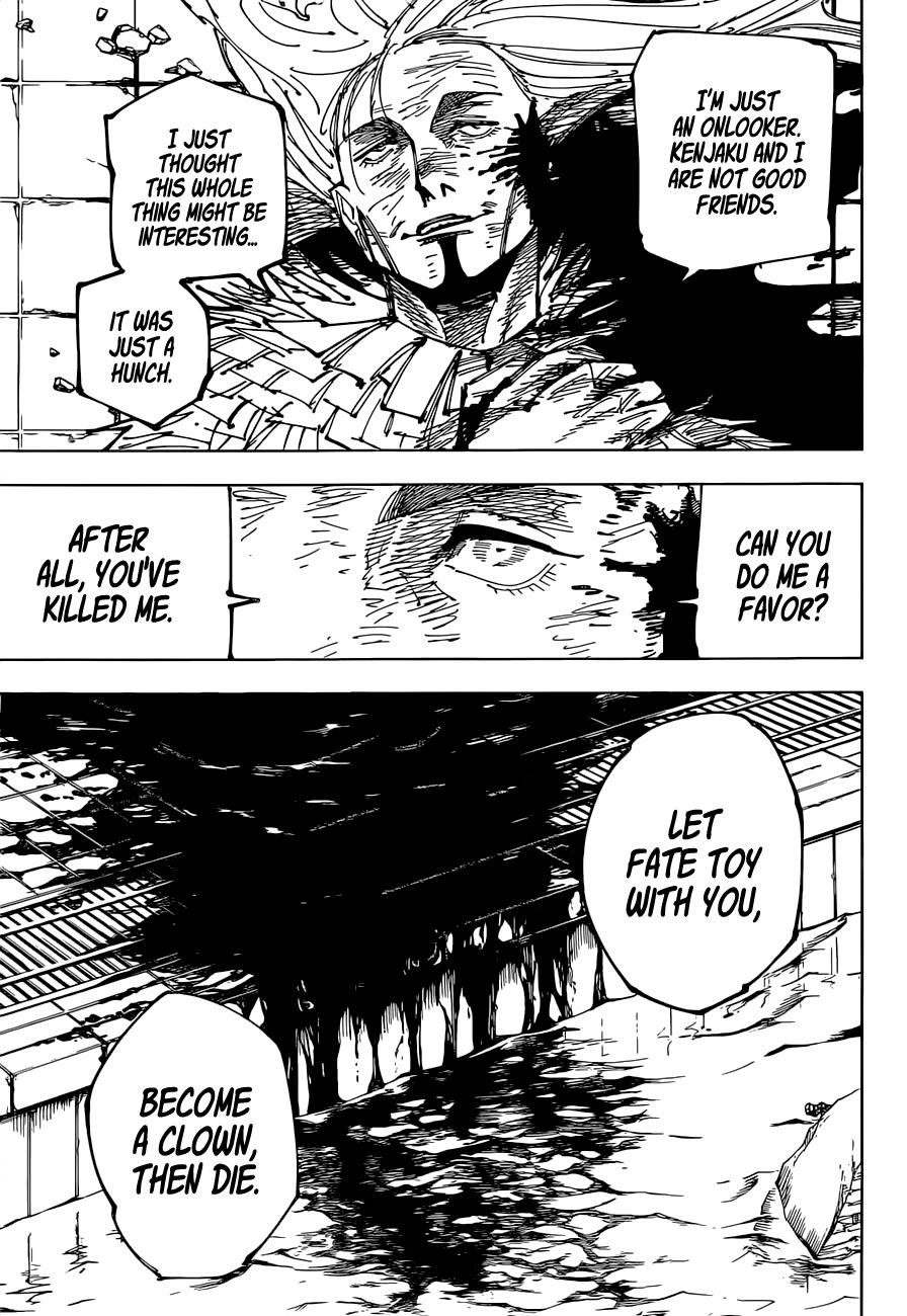JUJUTSU KAISEN Chapter 173 - Page 3 in English