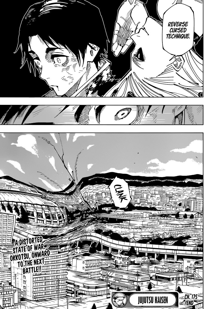 JUJUTSU KAISEN Chapter 175 - Page 19 in English