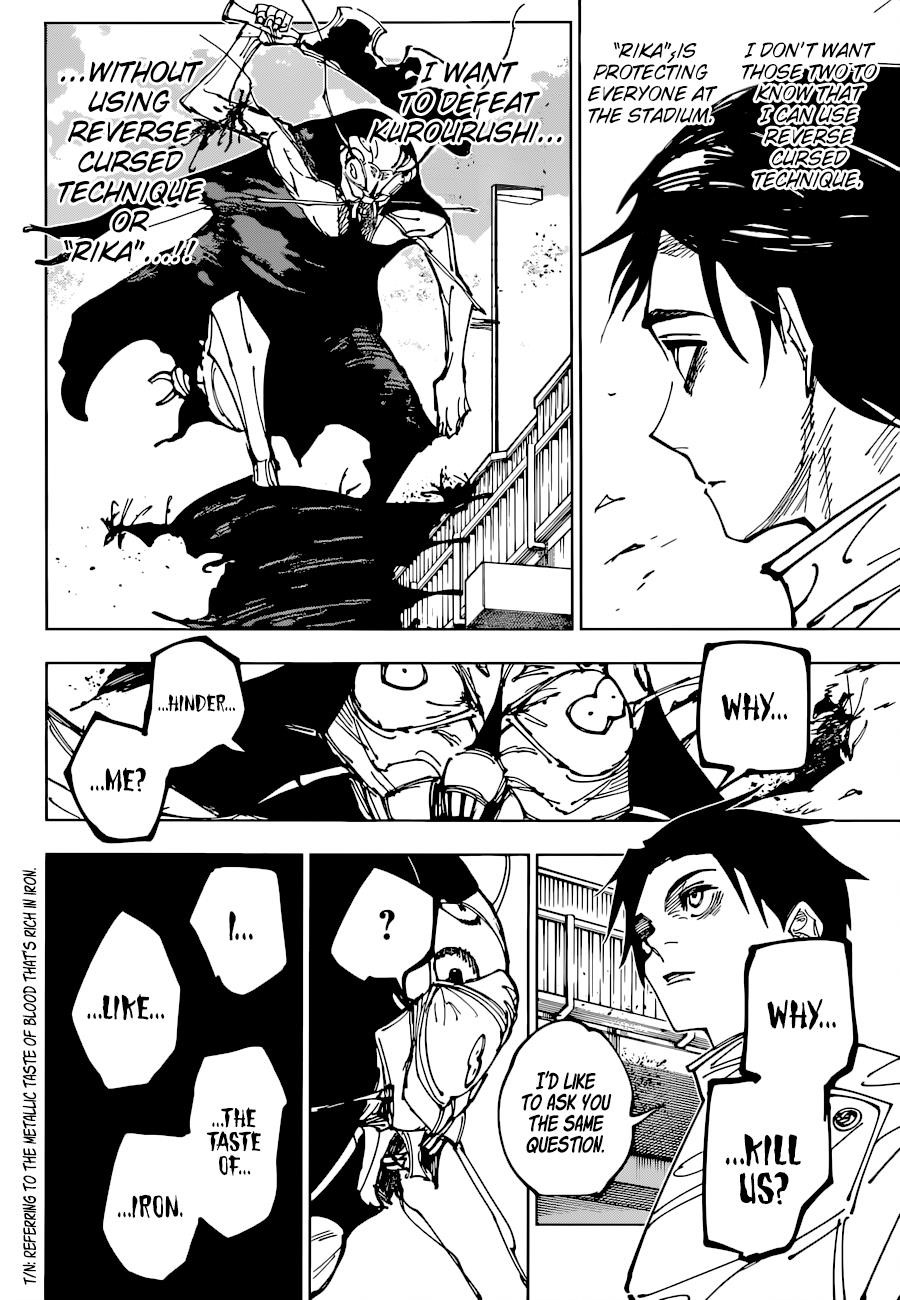 JUJUTSU KAISEN Chapter 175 - Page 8 in English