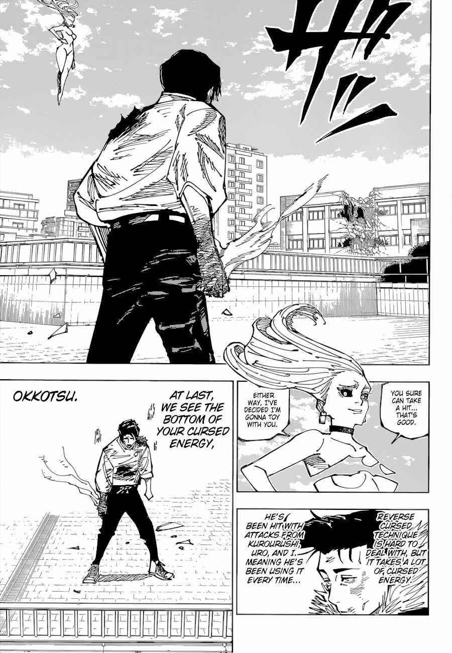 JUJUTSU KAISEN Chapter 177 - Page 15 in English