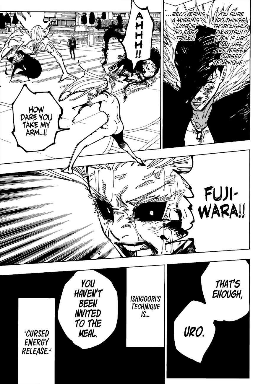 JUJUTSU KAISEN Chapter 179 - Page 11 in English