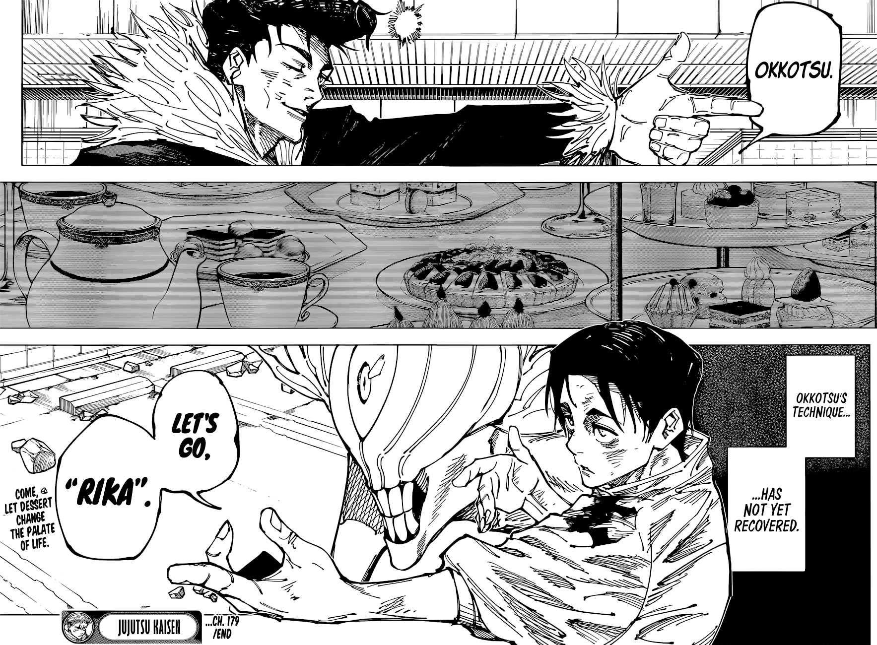JUJUTSU KAISEN Chapter 179 - Page 15 in English