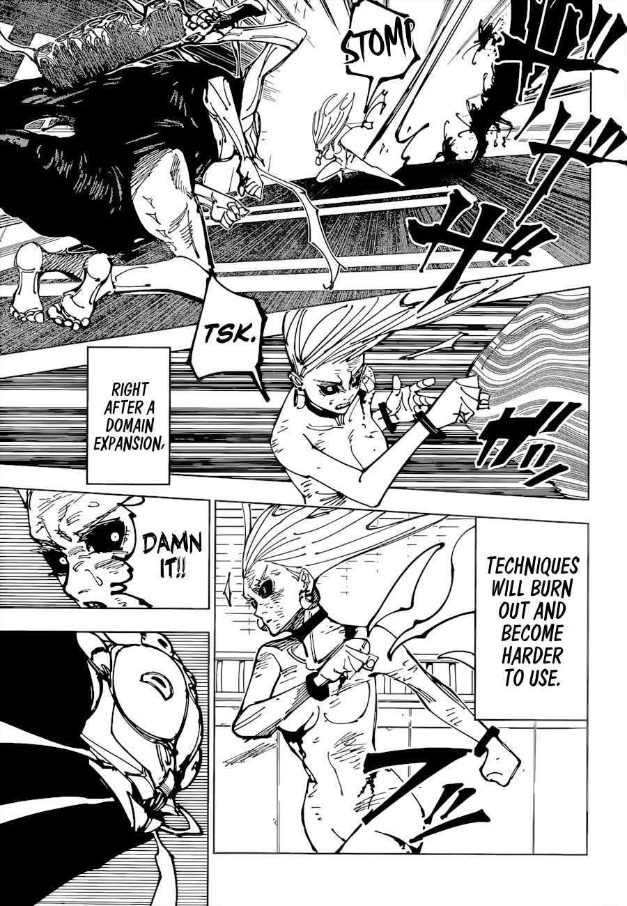 JUJUTSU KAISEN Chapter 179 - Page 9 in English