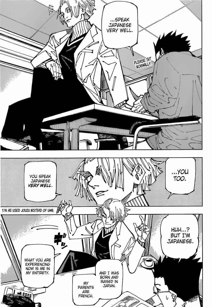 JUJUTSU KAISEN Chapter 181 - Page 10 in English