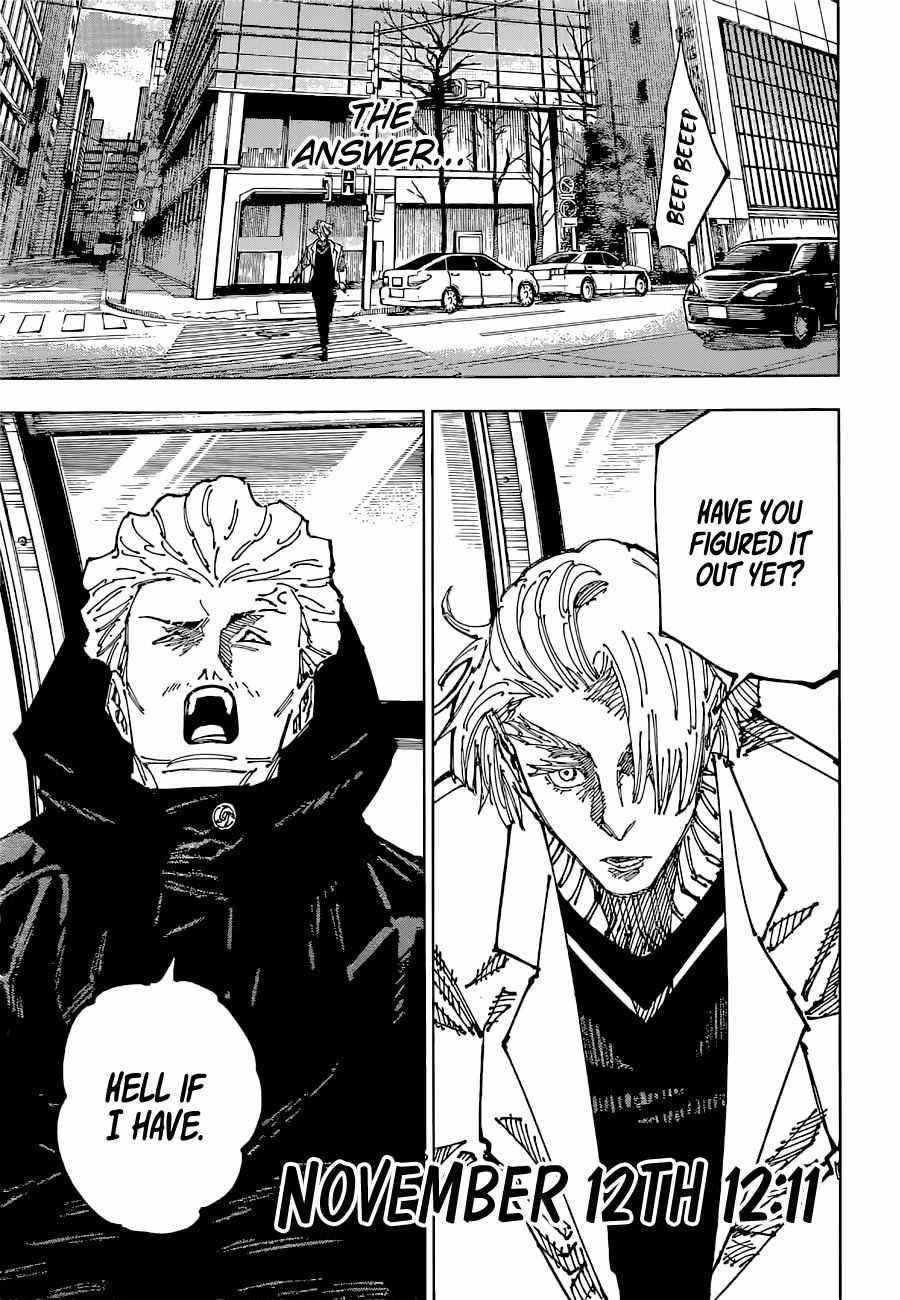 JUJUTSU KAISEN Chapter 181 - Page 16 in English