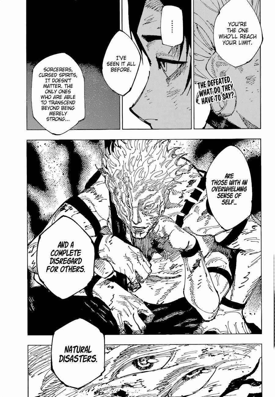 JUJUTSU KAISEN Chapter 181 - Page 4 in English