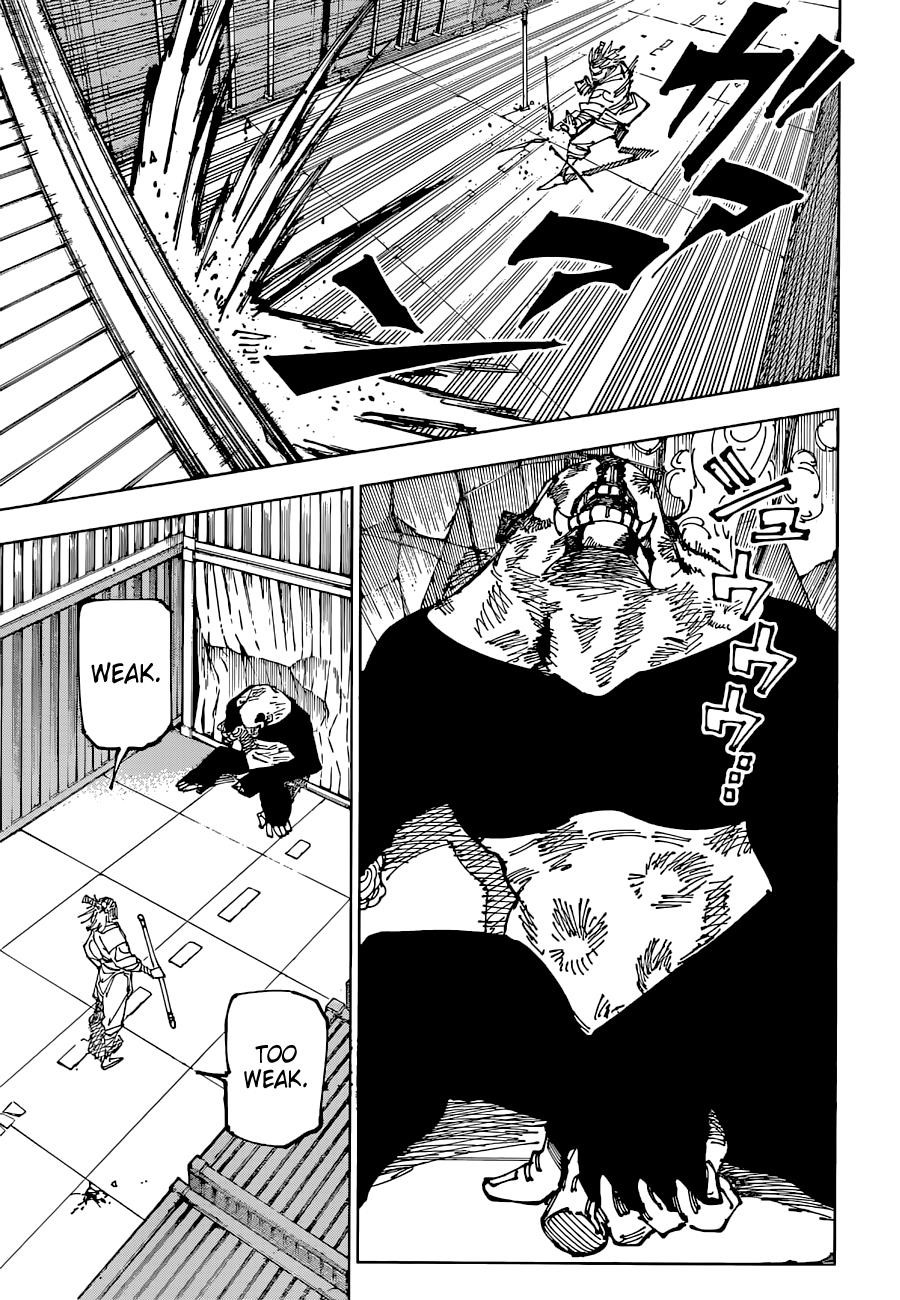 JUJUTSU KAISEN Chapter 184 - Page 13 in English