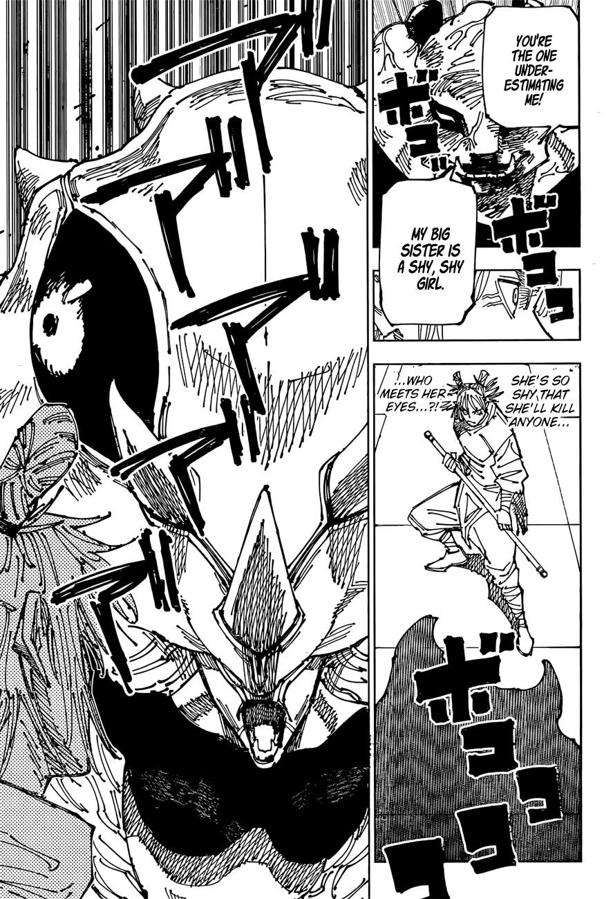 JUJUTSU KAISEN Chapter 184 - Page 15 in English