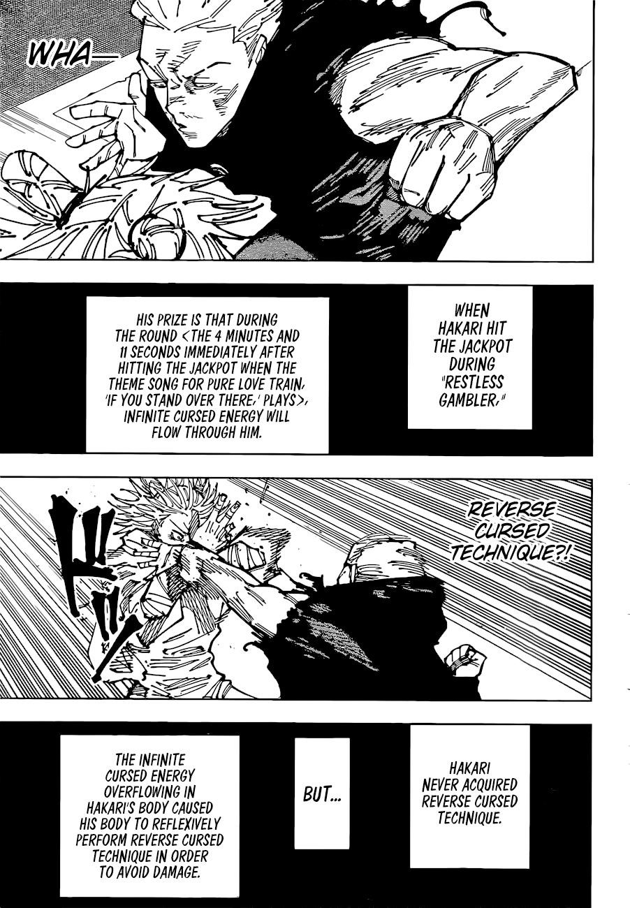 JUJUTSU KAISEN Chapter 186 - Page 15 in English