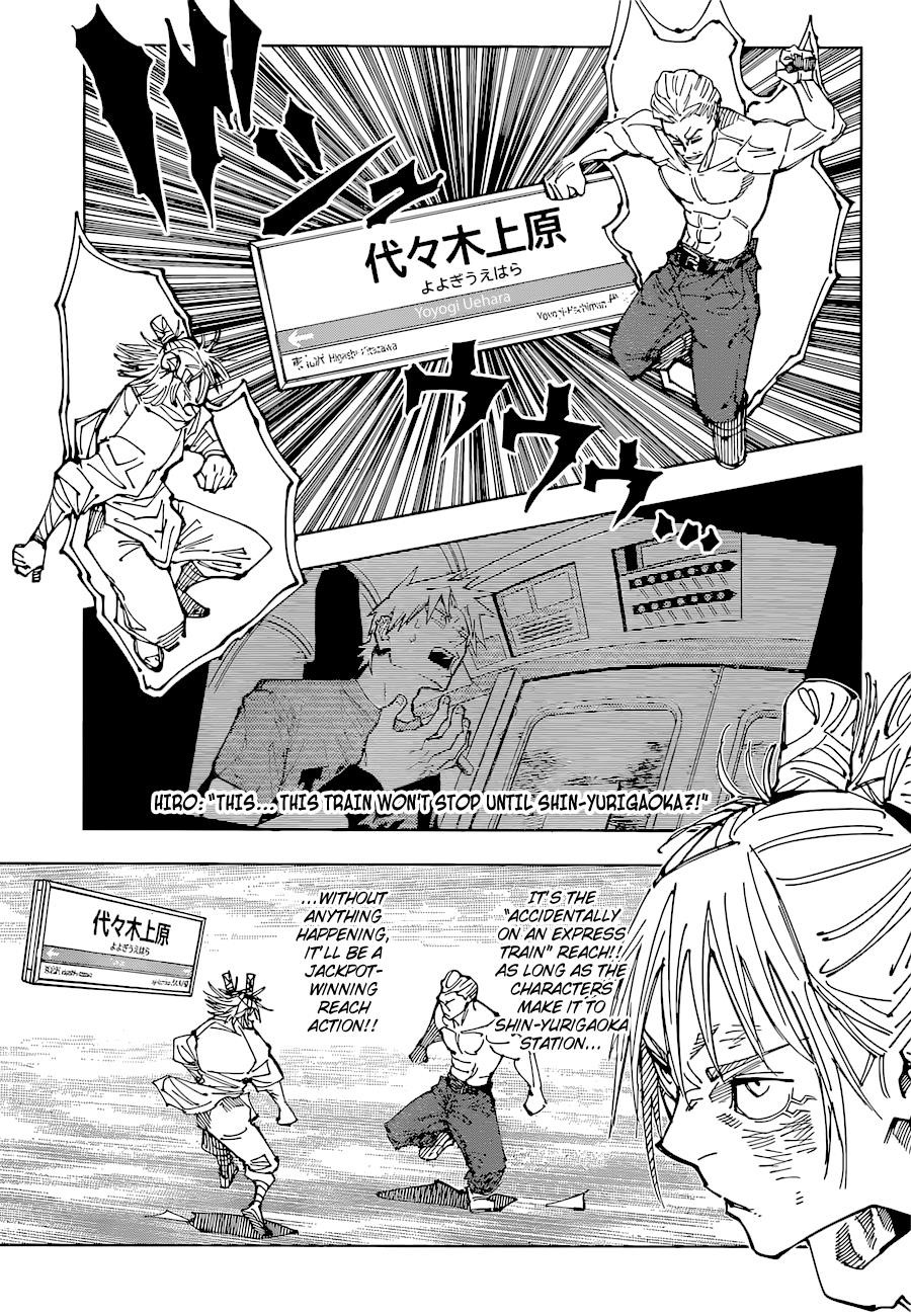 JUJUTSU KAISEN Chapter 187 - Page 8 in English