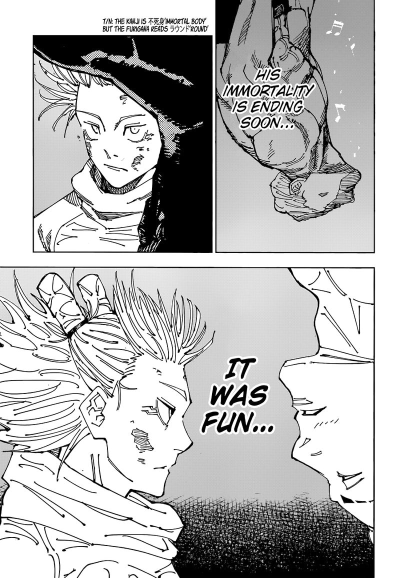 JUJUTSU KAISEN Chapter 189 - Page 14 in English