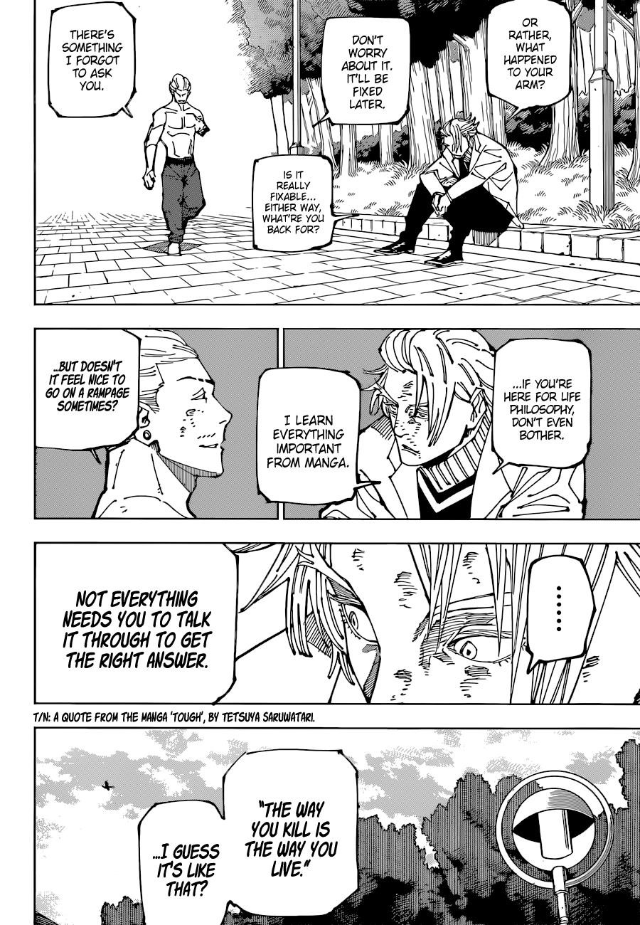 JUJUTSU KAISEN Chapter 190 - Page 10 in English