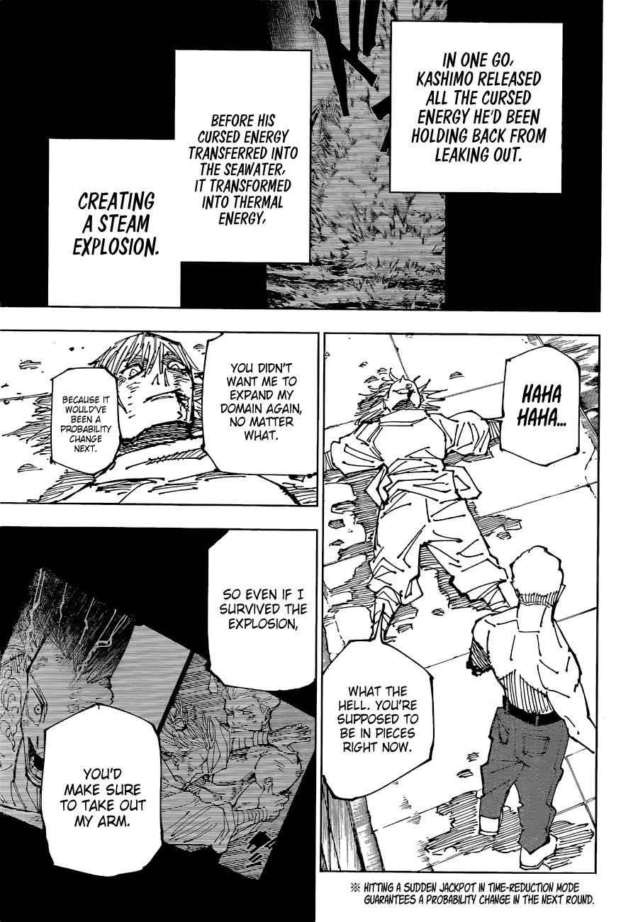 JUJUTSU KAISEN Chapter 190 - Page 5 in English
