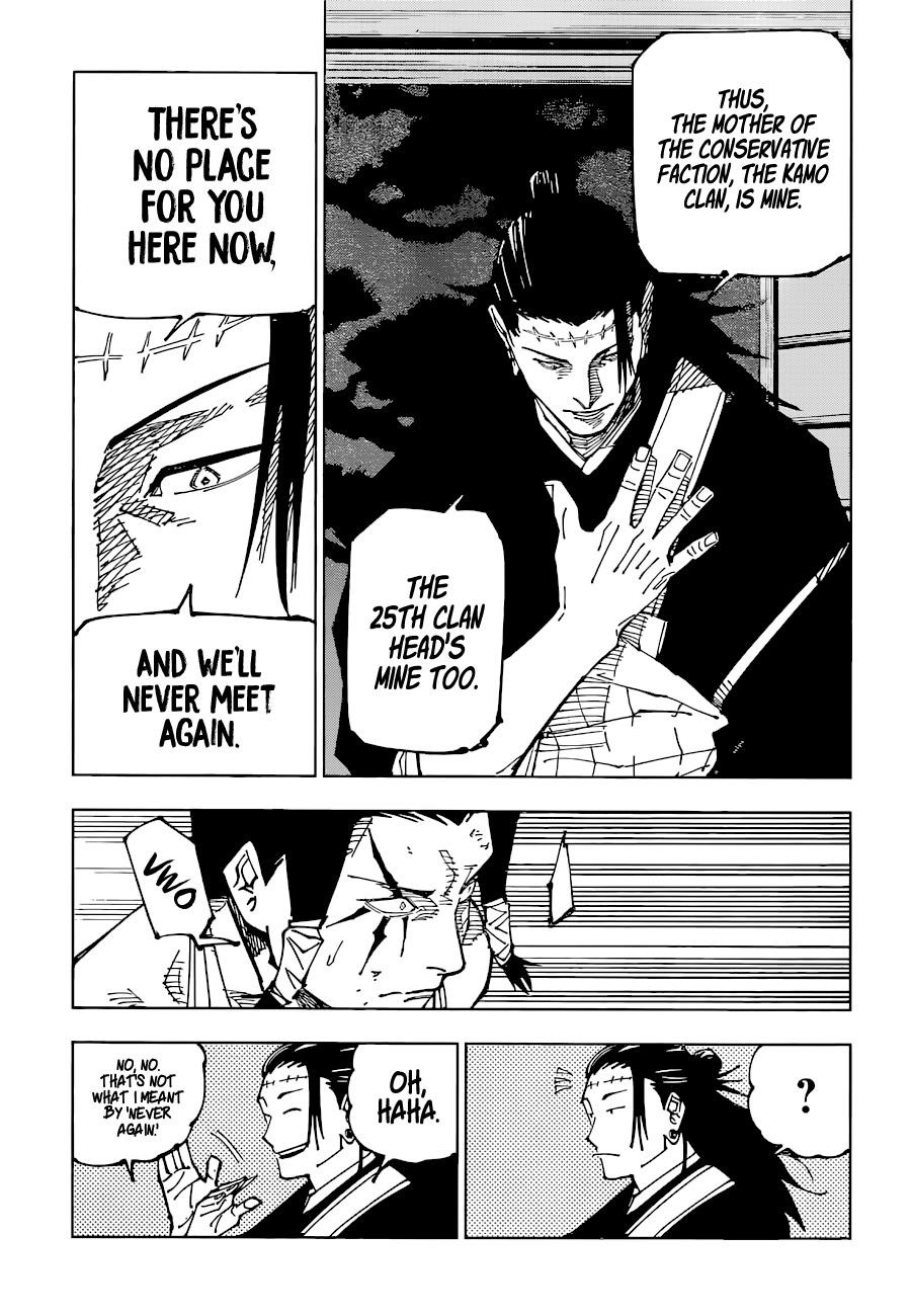 JUJUTSU KAISEN Chapter 191 - Page 7 in English