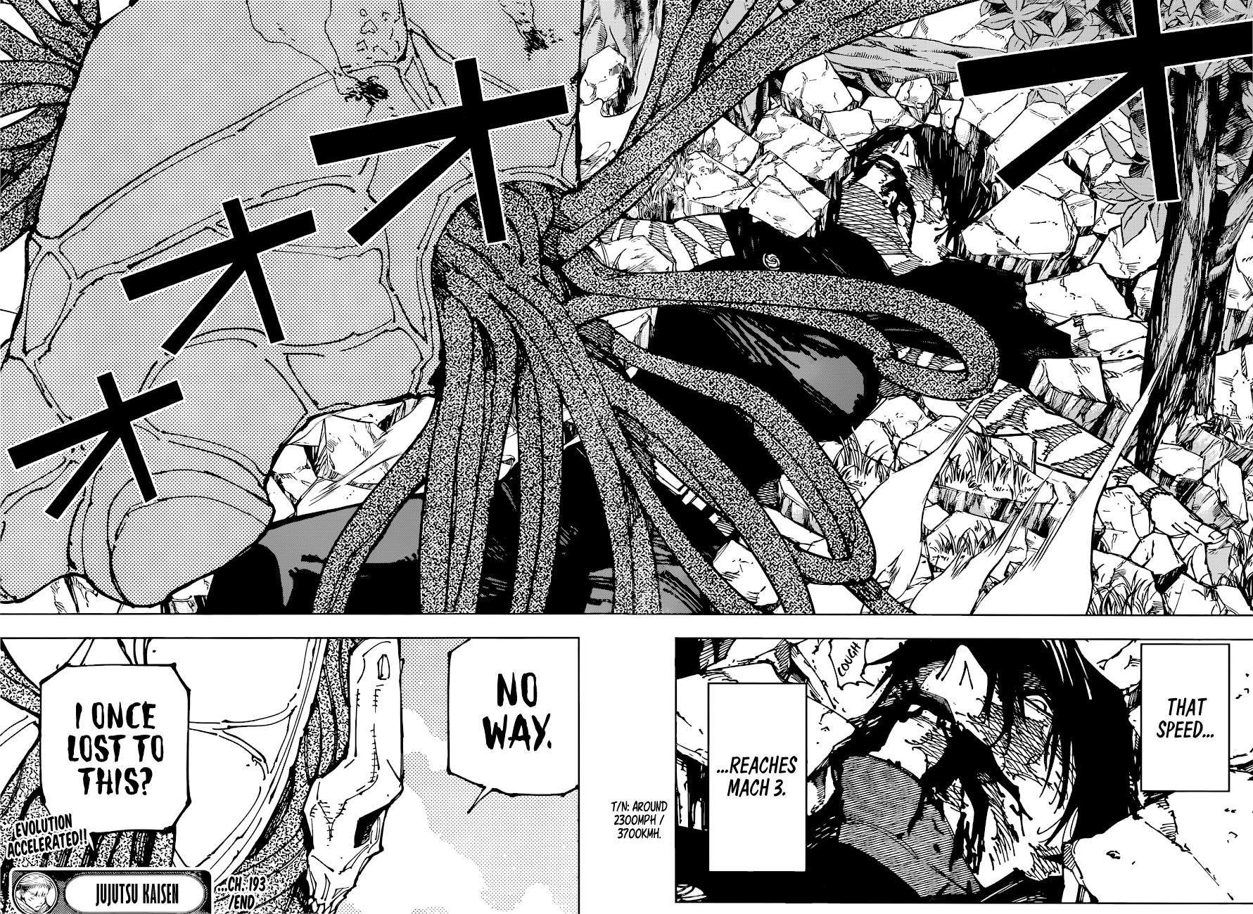 JUJUTSU KAISEN Chapter 193 - Page 16 in English