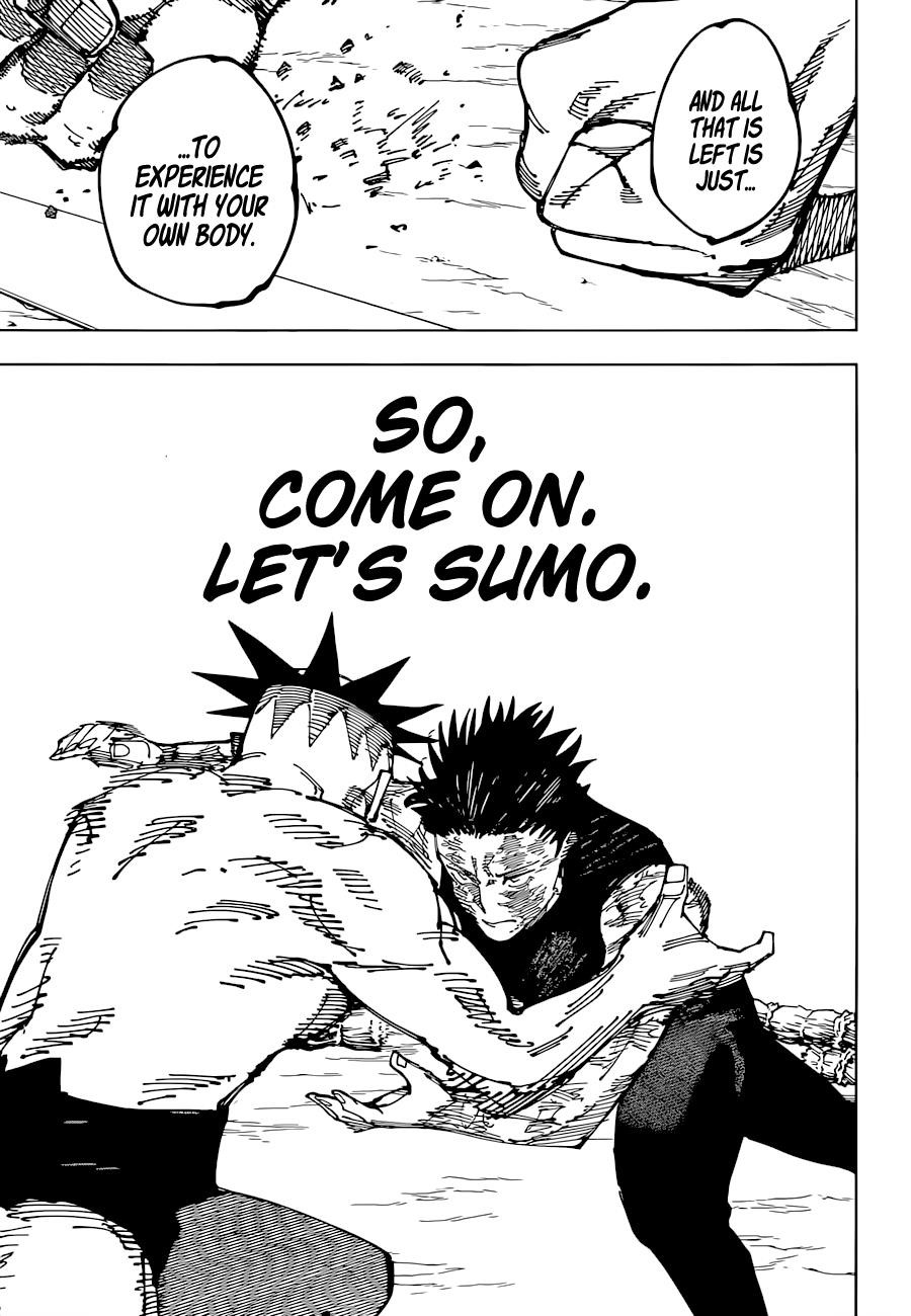 JUJUTSU KAISEN Chapter 196 - Page 15 in English