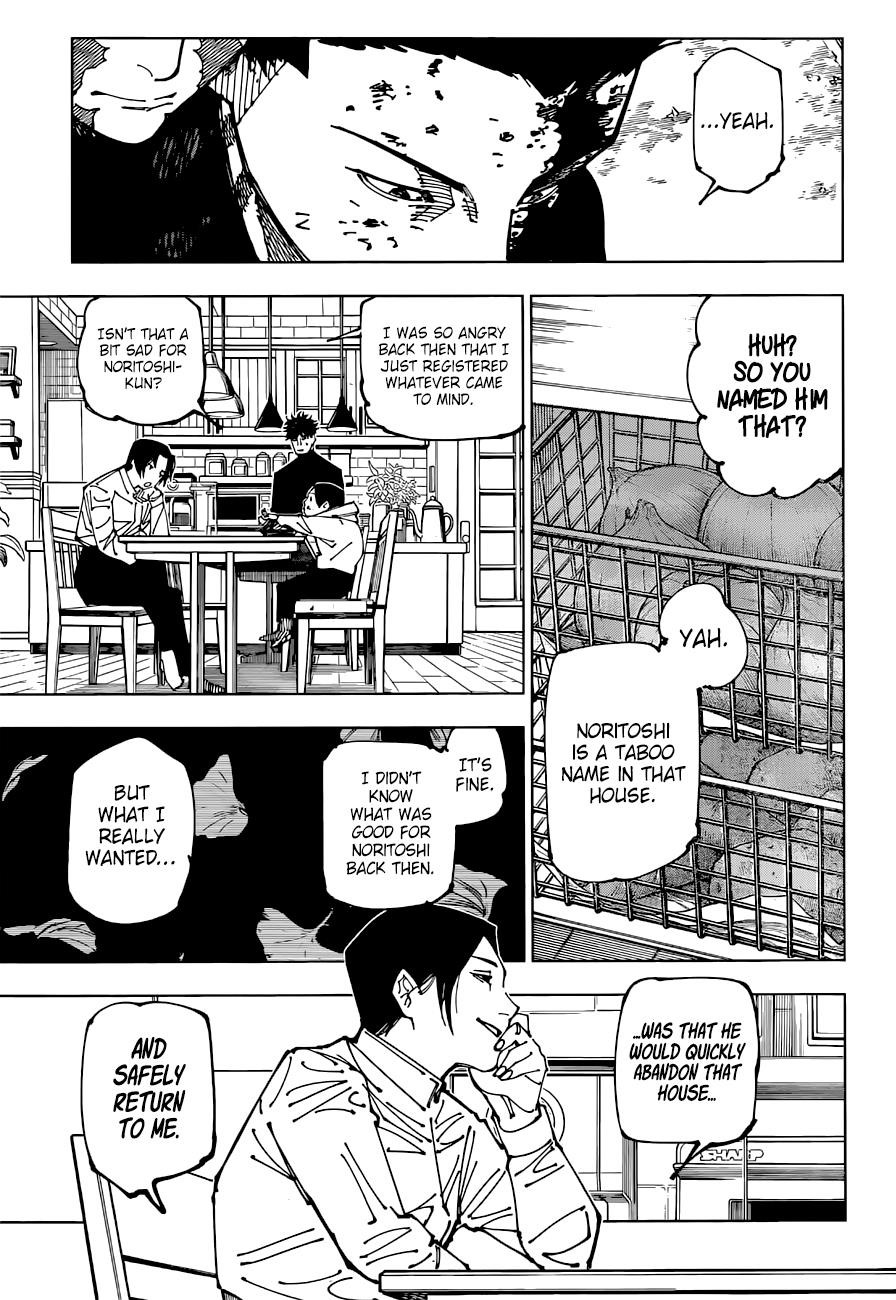 JUJUTSU KAISEN Chapter 199 - Page 3 in English