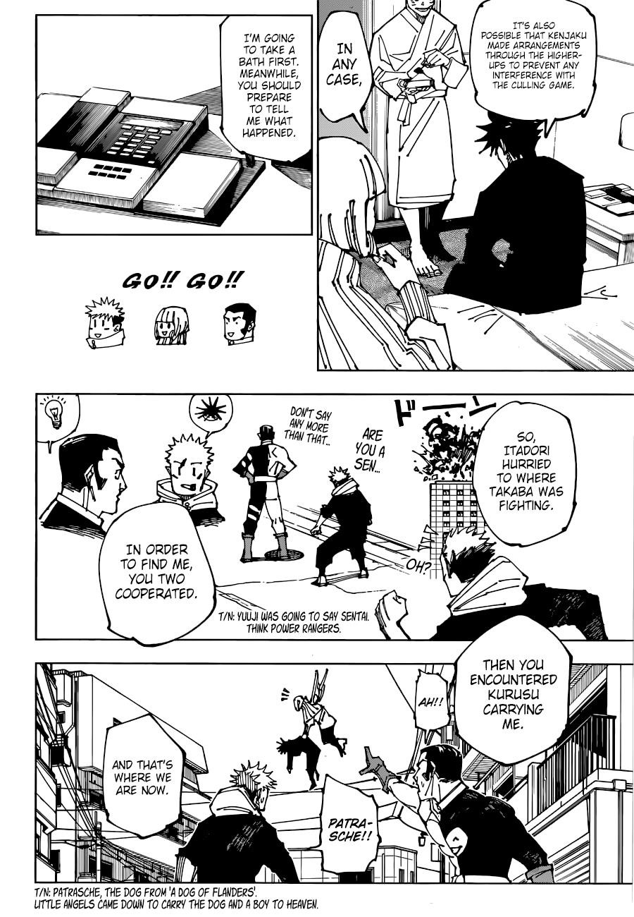 JUJUTSU KAISEN Chapter 199 - Page 8 in English