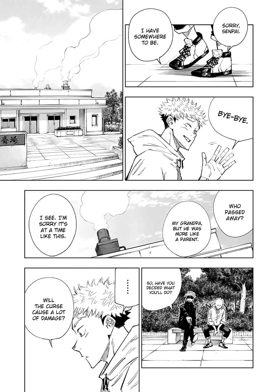 JUJUTSU KAISEN Chapter 2 - Page 19 in English