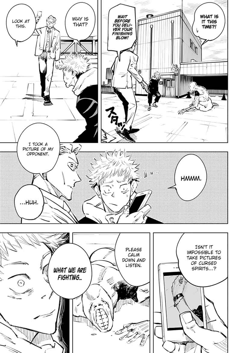 JUJUTSU KAISEN Chapter 20 - Page 11 in English