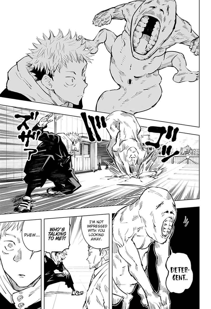 JUJUTSU KAISEN Chapter 20 - Page 5 in English