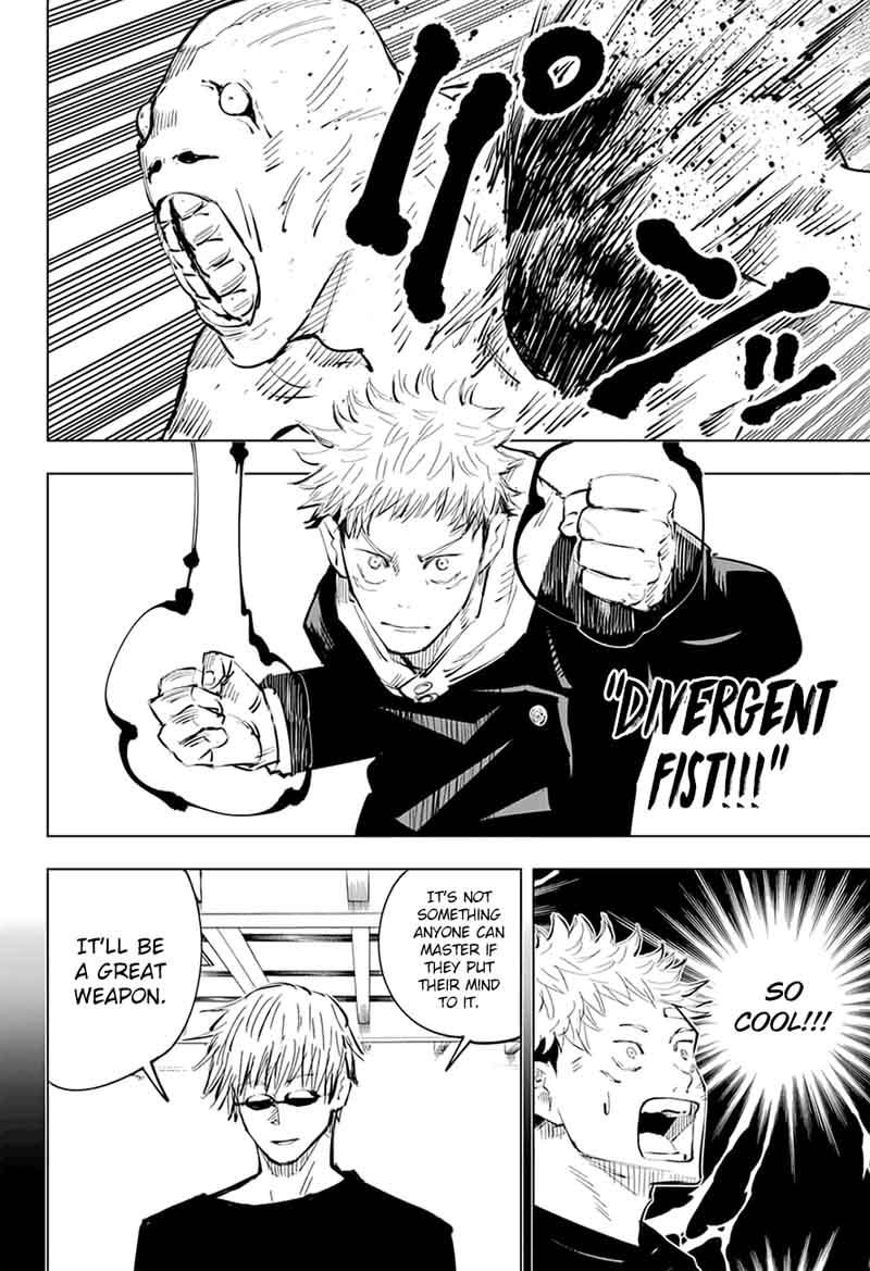 JUJUTSU KAISEN Chapter 20 - Page 8 in English