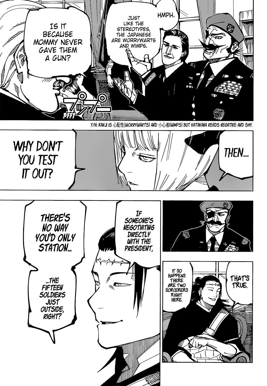 JUJUTSU KAISEN Chapter 201 - Page 9 in English
