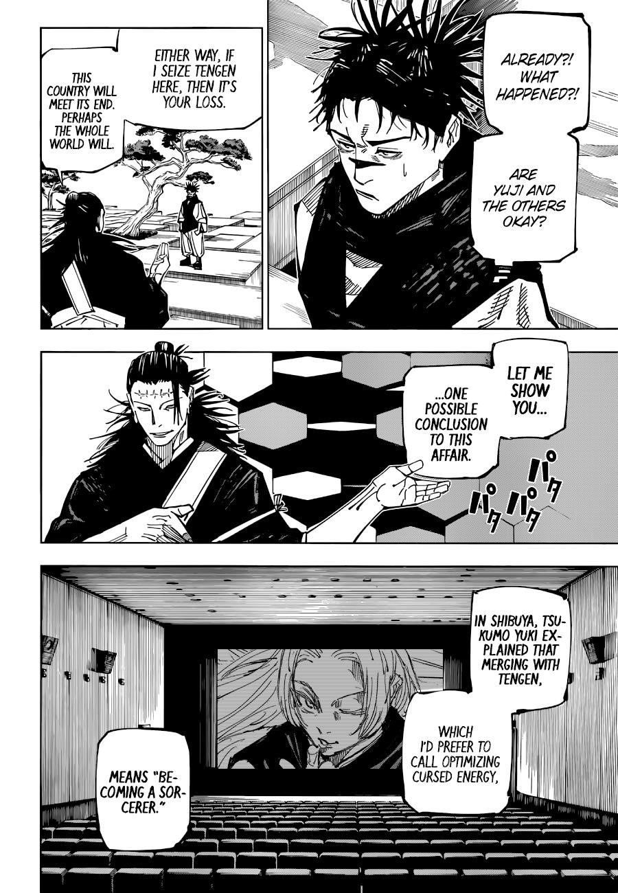 JUJUTSU KAISEN Chapter 202 - Page 12 in English