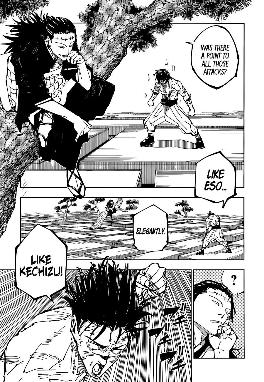 JUJUTSU KAISEN Chapter 204 - Page 11 in English