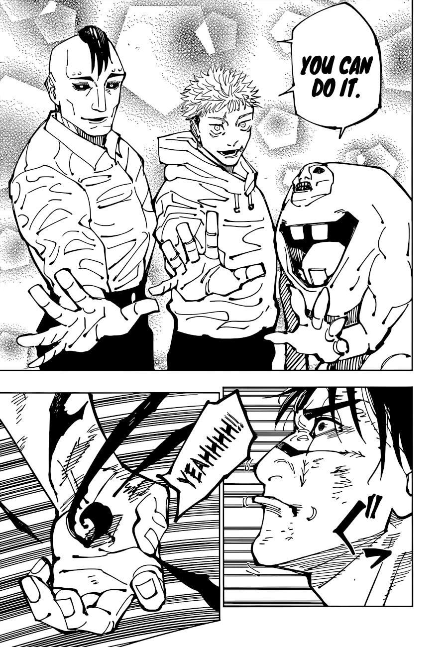 JUJUTSU KAISEN Chapter 204 - Page 3 in English