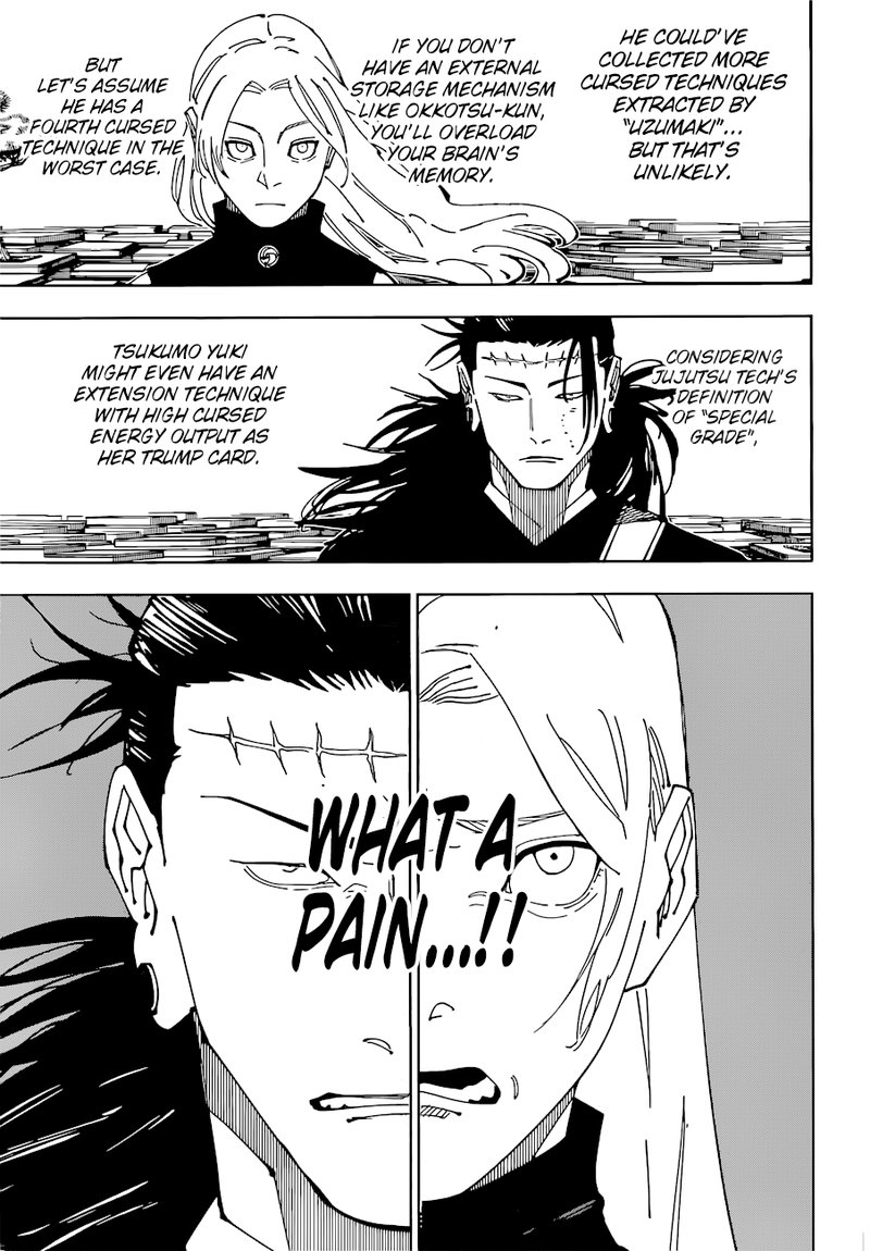 JUJUTSU KAISEN Chapter 205 - Page 13 in English