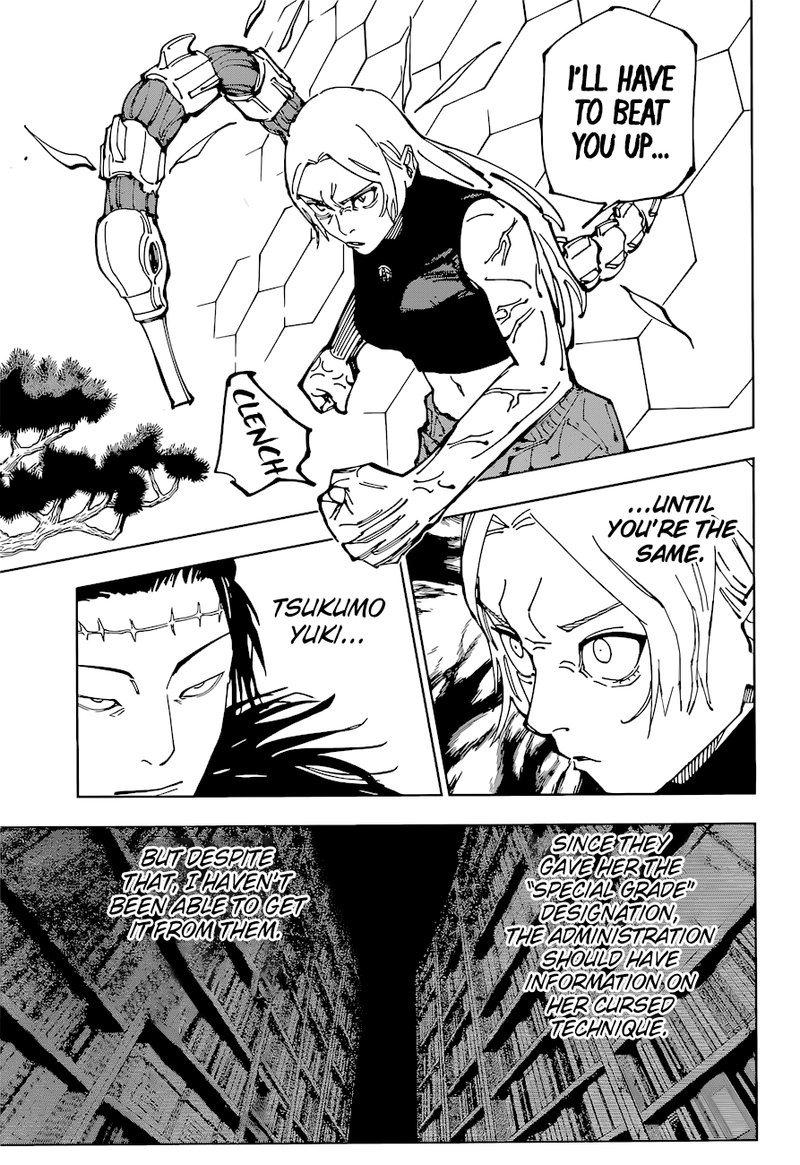 JUJUTSU KAISEN Chapter 205 - Page 3 in English