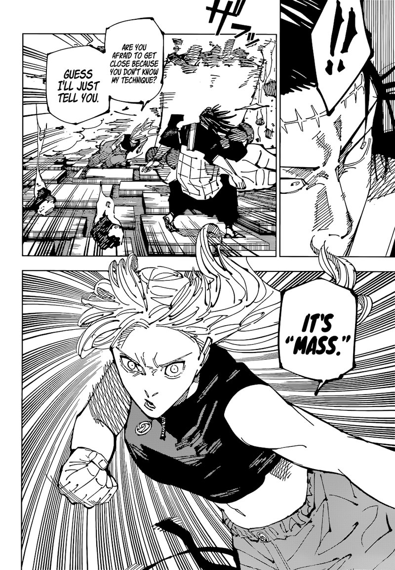 JUJUTSU KAISEN Chapter 205 - Page 6 in English
