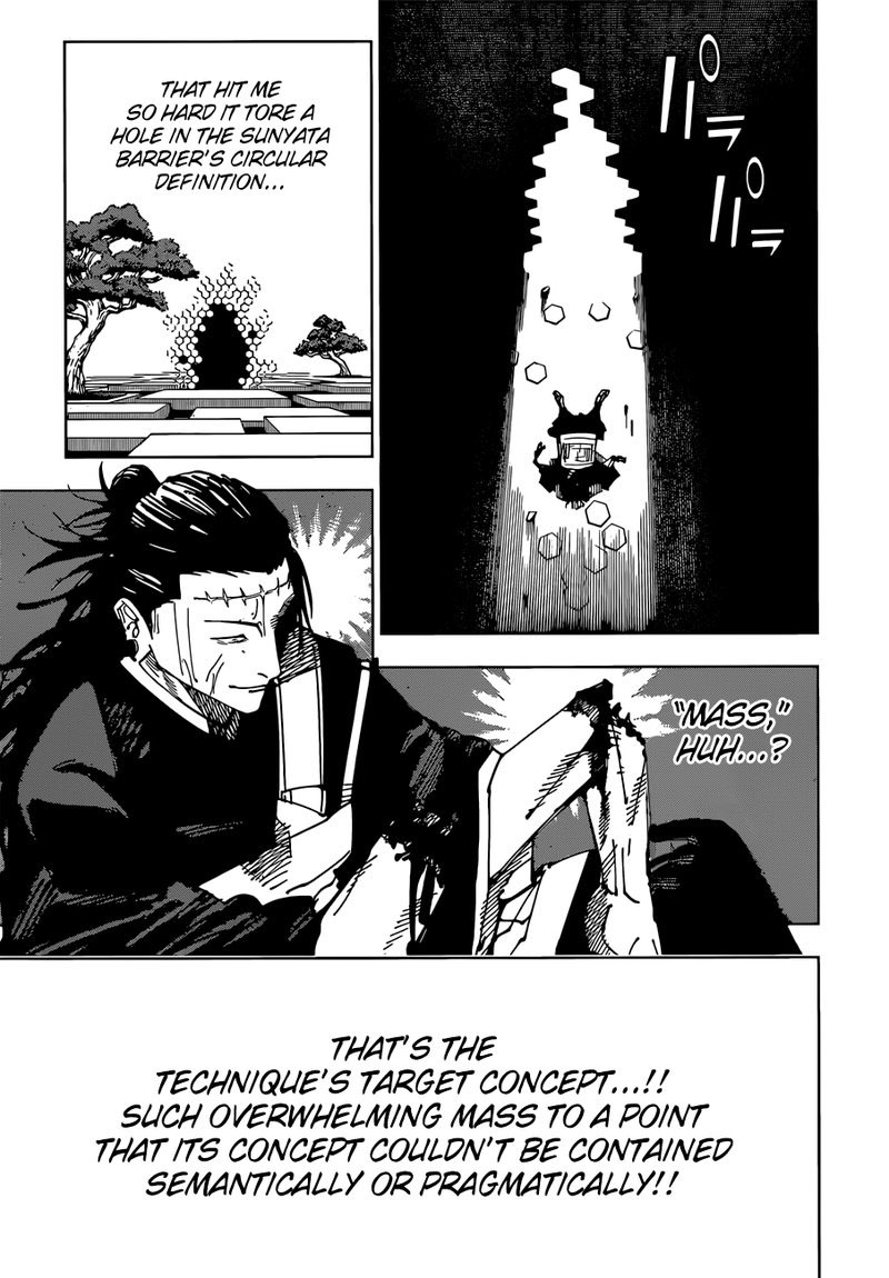 JUJUTSU KAISEN Chapter 205 - Page 9 in English