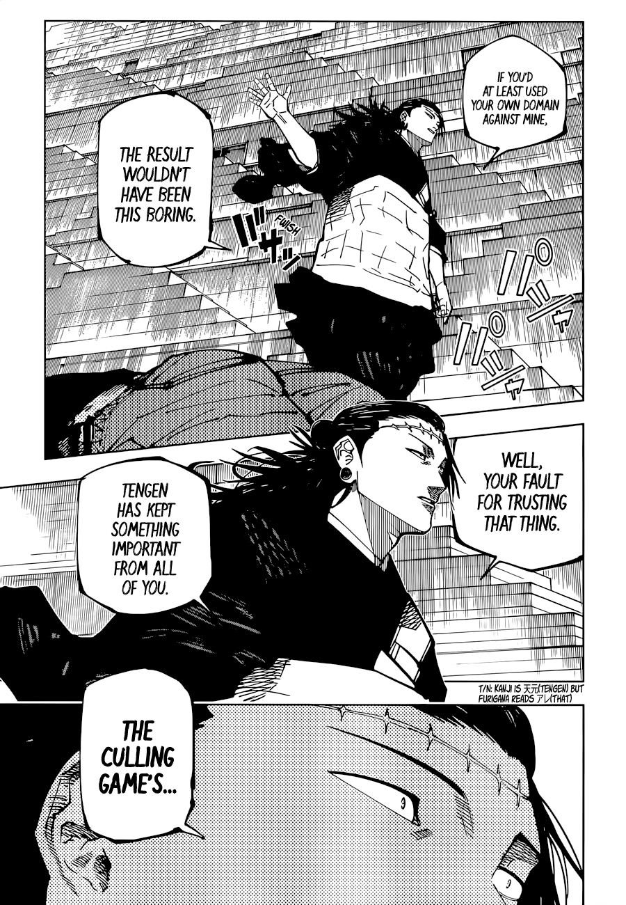 JUJUTSU KAISEN Chapter 206 - Page 13 in English