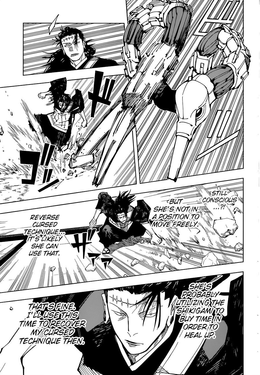 JUJUTSU KAISEN Chapter 206 - Page 15 in English